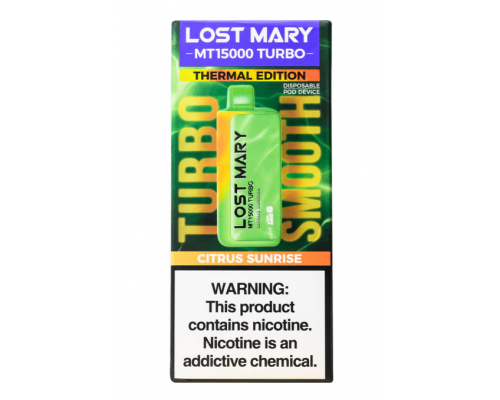 Одноразовая ЭС Lost Mary Citrus sunrise (15000)