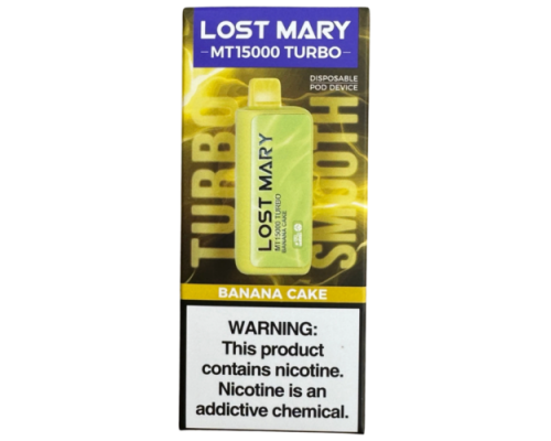 Одноразовая ЭС Lost Mary Banana cake (15000)