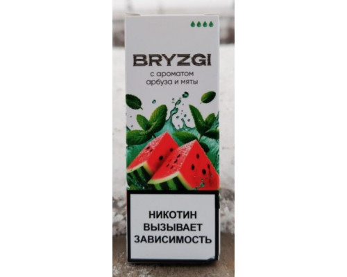 Ароматизатор Bryzgy - Арбуз мята, 14 мл