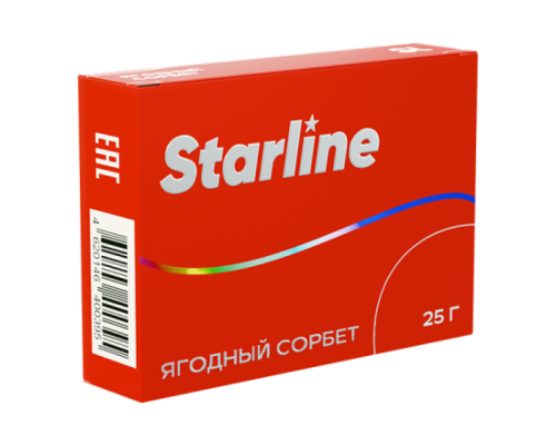 Табак Starline Ягодный сорбет, 25 гр.