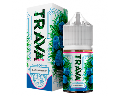 Ароматизатор Trava - BLUE RASPBERRY (синяя малина), 13 мл