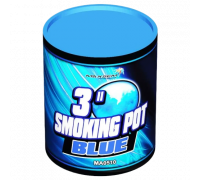 Цветной дым MA0510, SMOKING POT  Синий 60 сек. (Банка)