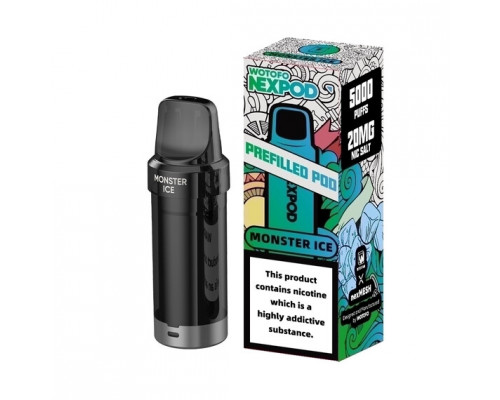 Картридж NexPod Монстр айс 8000 затяжек.
