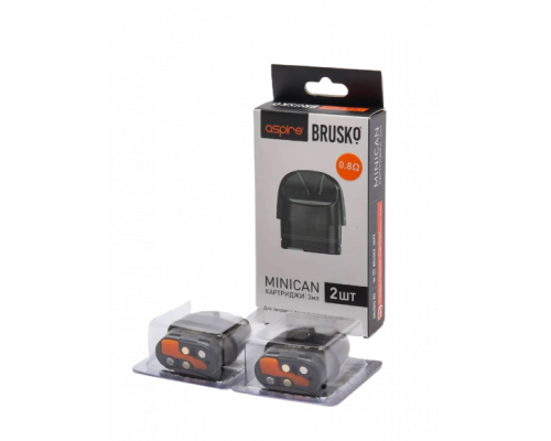 Картридж Brusko Minican, 3 мл, 0.8 Ом 1 шт.