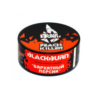 Табак Burn BLACK Peach killer (Бархатный персик) 25 гр.