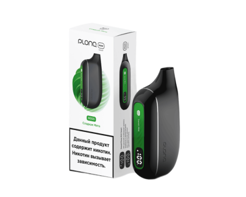 Одноразовая ЭС PLONQ MAX S - Сладкая мята (8000)