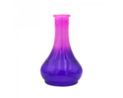 Колба Капля розово-фиолетовая