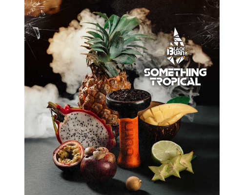 Табак Burn BLACK Something Tropical (Что-то тропическое), 100 г