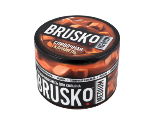 Смесь BRUSKO, 50 г, Сливочная карамель, Medium