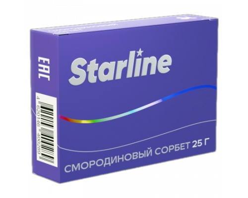 Табак Starline Смородиновый сорбет, 25 гр.