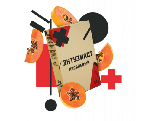 Табак Энтузиаст - Папайевый, 25 гр.