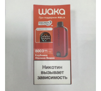 Одноразовая ЭС Waka DM 8000i с экраном - Strawberry Raspberry Cherry