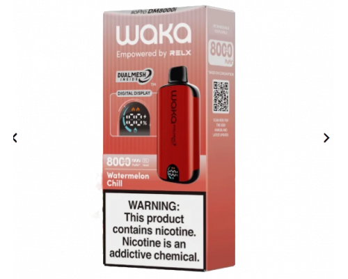 Одноразовая ЭС Waka DM 8000i с экраном - Watermelon Chill