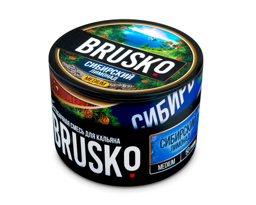 Смесь BRUSKO, 50 г, Сибирский лимонад, Medium
