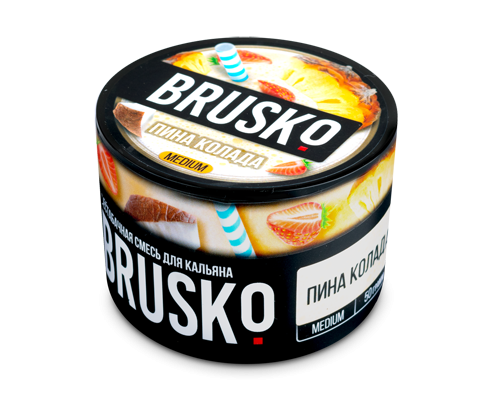 Смесь BRUSKO, 50 г, Пина Колада, Medium