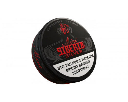 Жевательный табак Siberia - Black mini