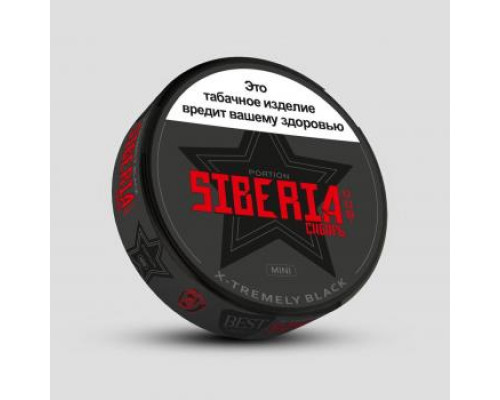 Жевательный табак Siberia - Black mini