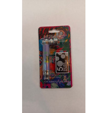 Трубка СУВЕНИРНАЯ 8см ZGY59/8001H металл/сеточка