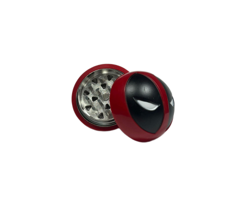 Приспособление для измельчения табака металл DEADPOOL G16 2уровня d 5см