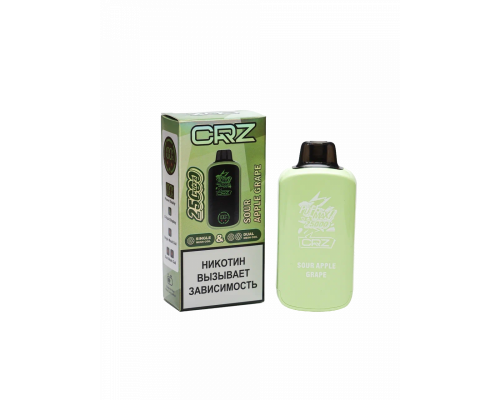 Одноразовая ЭС CRZ - Кислое Яблоко Виноград (25000)