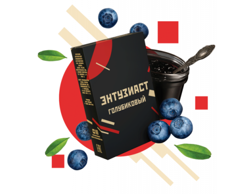 Табак Энтузиаст - Голубиковый, 25 гр.