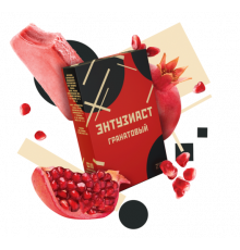 Табак Энтузиаст - Гранатовый с мороженым, 25 гр.
