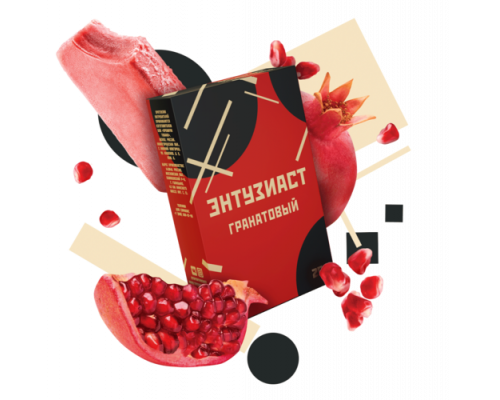 Табак Энтузиаст - Гранатовый с мороженым, 25 гр.