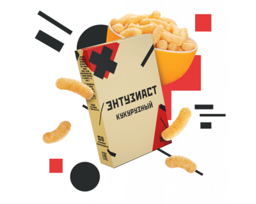 Табак Энтузиаст - Кукурузный с палочками, 25 гр.