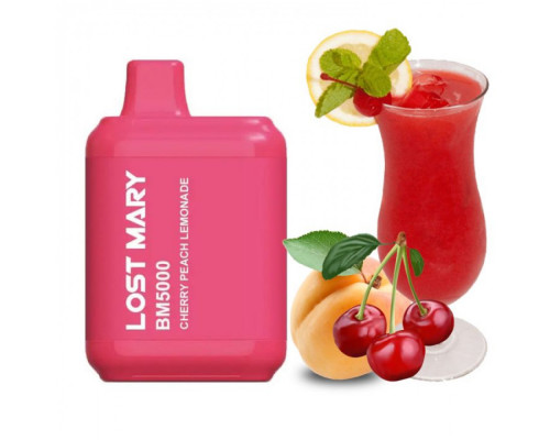 Одноразовая ЭС Lost Mary Cherry Peach Lemonade (5000)