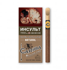 Сигариллы Cariba - Natural (пач. 4 шт)