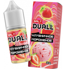 Жидкость DUALL Salt HARD Клубничное мороженое, 30 мл