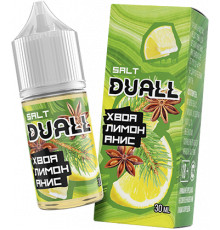 -Жидкость DUALL Salt LIGHT Хвоя Лимон Анис, 30 мл