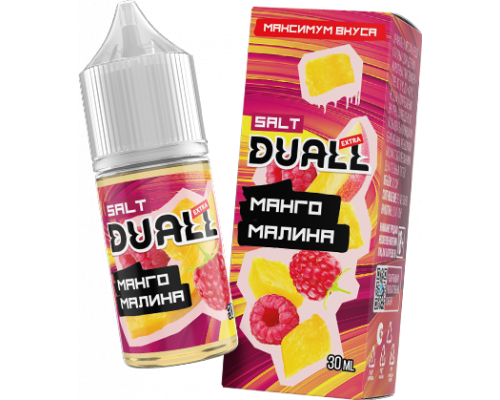 Жидкость Duall Extra hard Манго малина, 30 мл.