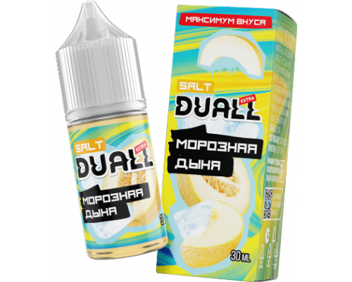 Жидкость Duall Extra hard Морозная дыня, 30 мл.