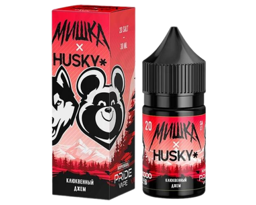 Жидкость [МИШКА HUSKY] - Клюквенный джем, 30 мл