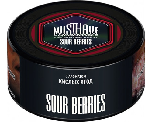 Табак Must Have Sour Berries 25 гр.