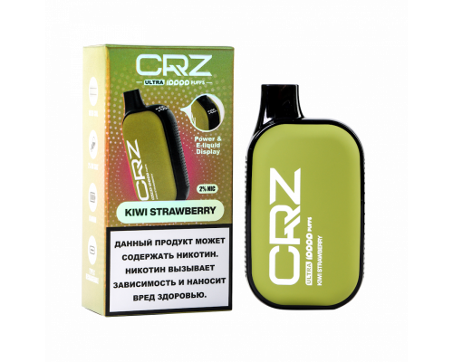 Одноразовая ЭС CRZ ULTRA - Киви Клубника (10000)