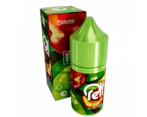 Жидкость RELL Green Salt Nord ice nectarine 28 мл. 0