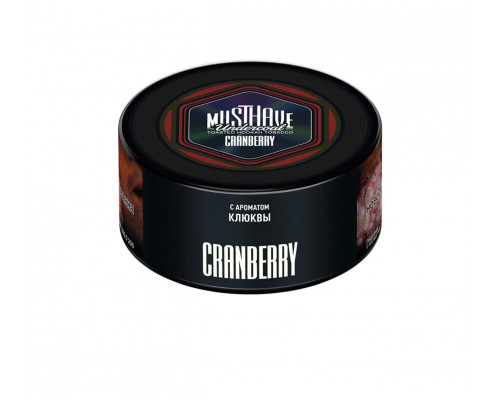 Табак Must Have Cranberry (Клюква) 125 гр.