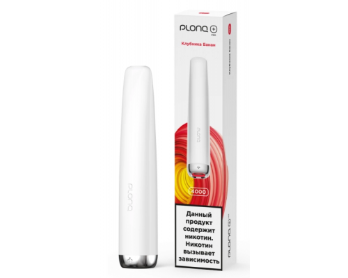 Одноразовая ЭС PLONQ PLUS PRO -  Клубника банан (4000)