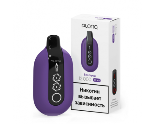 Одноразовая ЭС PLONQ ULTRA - Виноград (12000)