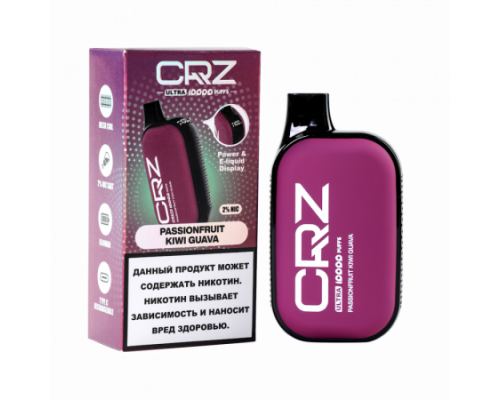 Одноразовая ЭС CRZ ULTRA - Маракуйя Киви Гуава (10000)