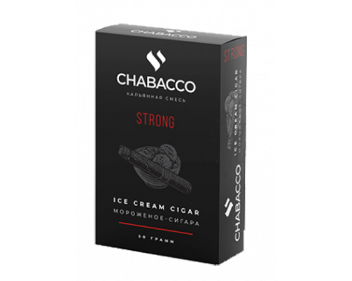 Cмесь Chabacco S Ice Cream Cigar (Морожененое -Сигара) 50гр