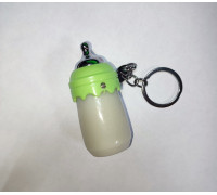 Зажигалка БУТЫЛОЧКА пьезо YM-089 брелок