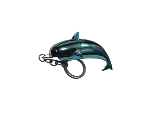 Зажигалка ДЕЛЬФИН пьезо YM-091 брелок
