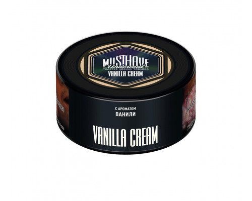 Табак Must Have Vanilla Cream (Ванильный крем) 125 гр.