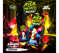Жидкость Rick & Morty Bad Trip Клубника банан, 30 мл.
