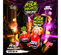 Жидкость Rick & Morty Bad Trip Персик баблгам, 30 мл.