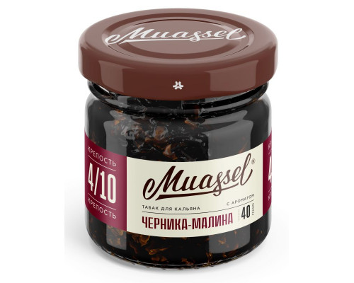 Табак Muassel Medium Черника-Малина 40 гр