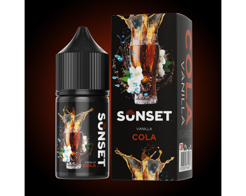 Жидкость Sunset - Cola vanilla 28мл.